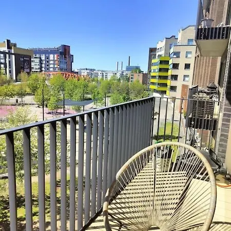 Apartment Tyylikaes Moderni Asunto Keskustan Ja Meren Aeaerellae, Oma Sauna Ja Parveke! Helsinki