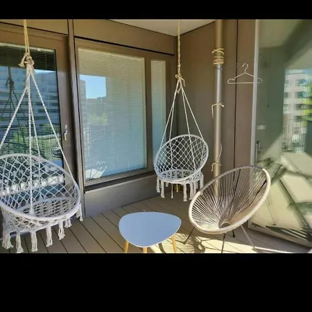 Tyylikaes Moderni Asunto Keskustan Ja Meren Aeaerellae, Oma Sauna Ja Parveke! Apartment Helsinki